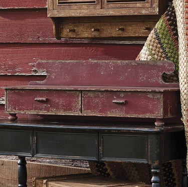 Counter Shelf - Aged Red Park Designs - The Fox Decor